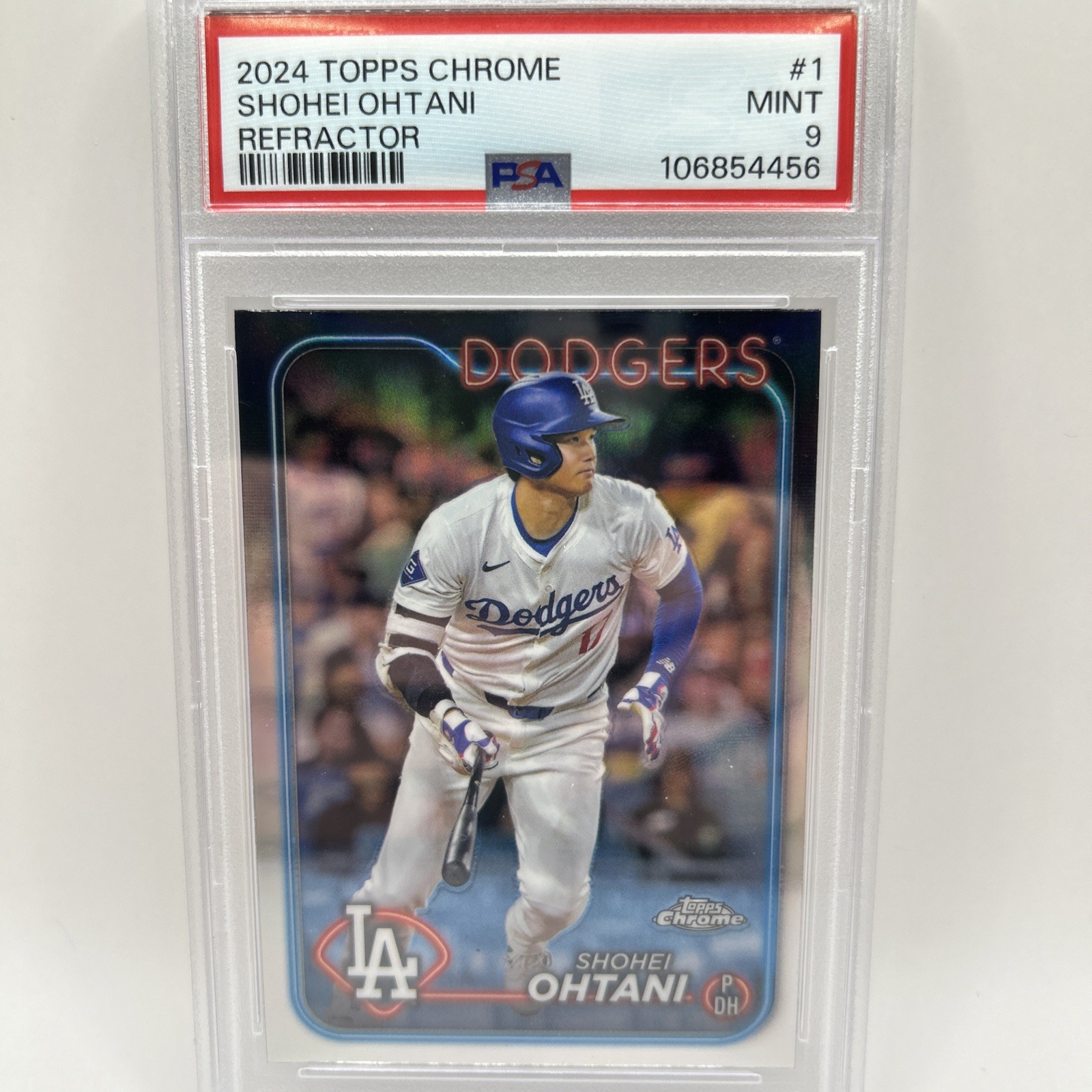 Shohei Ohtani 2024 Topps Chrome #1 Refractor Price Guide - Sports 