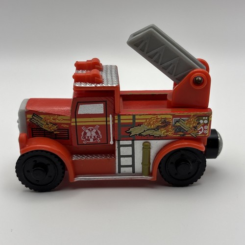 Thomas & Friends Wooden Railway Fiery Flynn Train Fire Truck Tank Car Wood - Picture 2 of 13