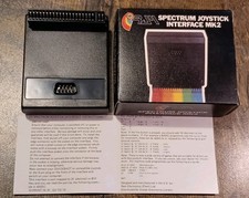 Spectrum Joystick Interfaccia MK 2 Nuovo Vecchio Stock Compatibile Kempston Mai Usato