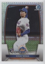 2023 Bowman Mega Box Chrome Mojo Refractor Kodai Senga #75 uk2