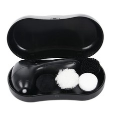 Compact Electric Shoe Polisher Brush For Shoes Bags And Sofas Cleaning