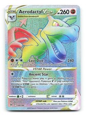 Aerodactyl VSTAR 199/196 Lost Origin Holo Secret Rare Pokemon Card NM