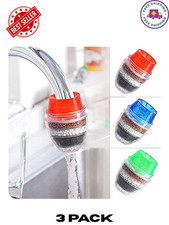 3 Pack Faucet Mount Filters,Faucet Water Filter Purifier Kitchen Tap Filtration