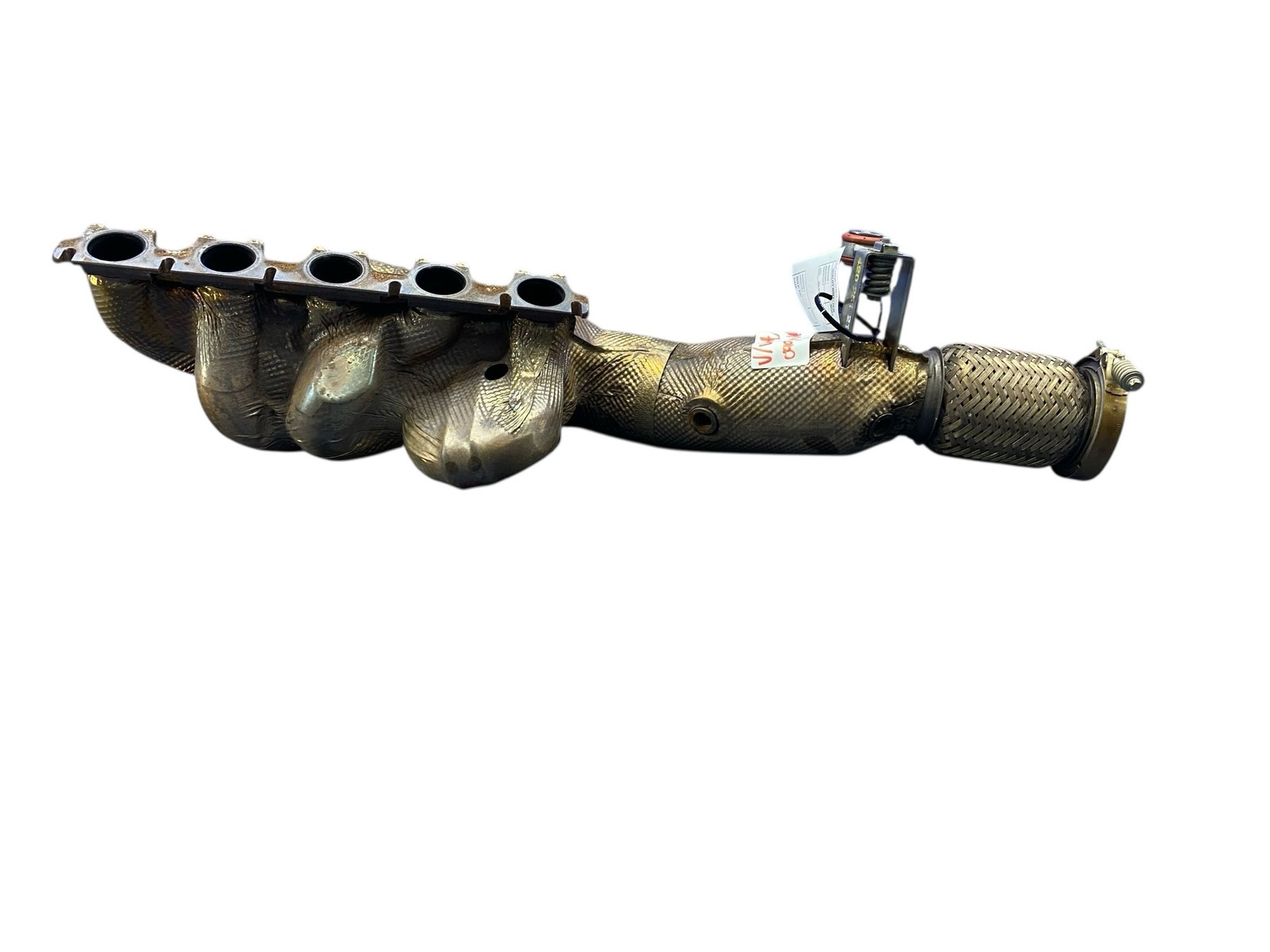 2012 AUDI R8 RECERTIFIED AWD 5.2L CATALYTIC CONVERTER PIPE U/VGA/420131090/1010