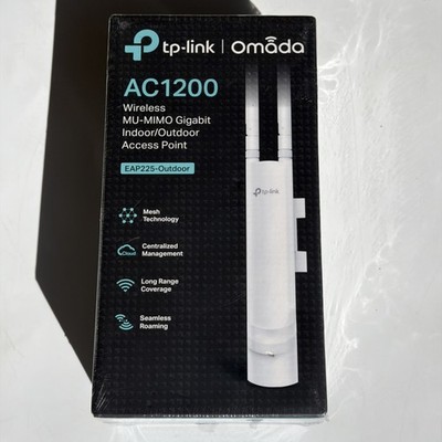 NEW TP-Link EAP225 Outdoor Wireless Access Point 1200Mbps Weatherproof Router