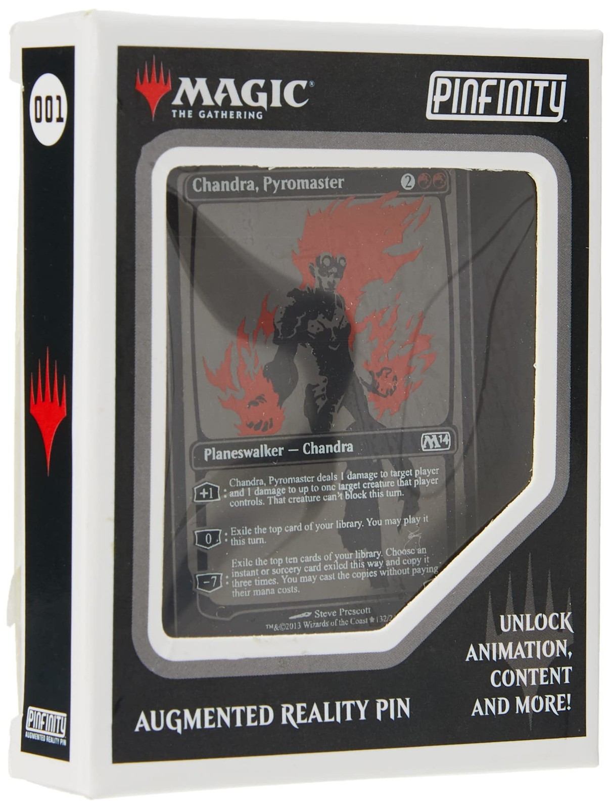 Значок дополненной реальности Pinfinity PFMTG001 Magic The Gathering-Chandra Pyromaster,