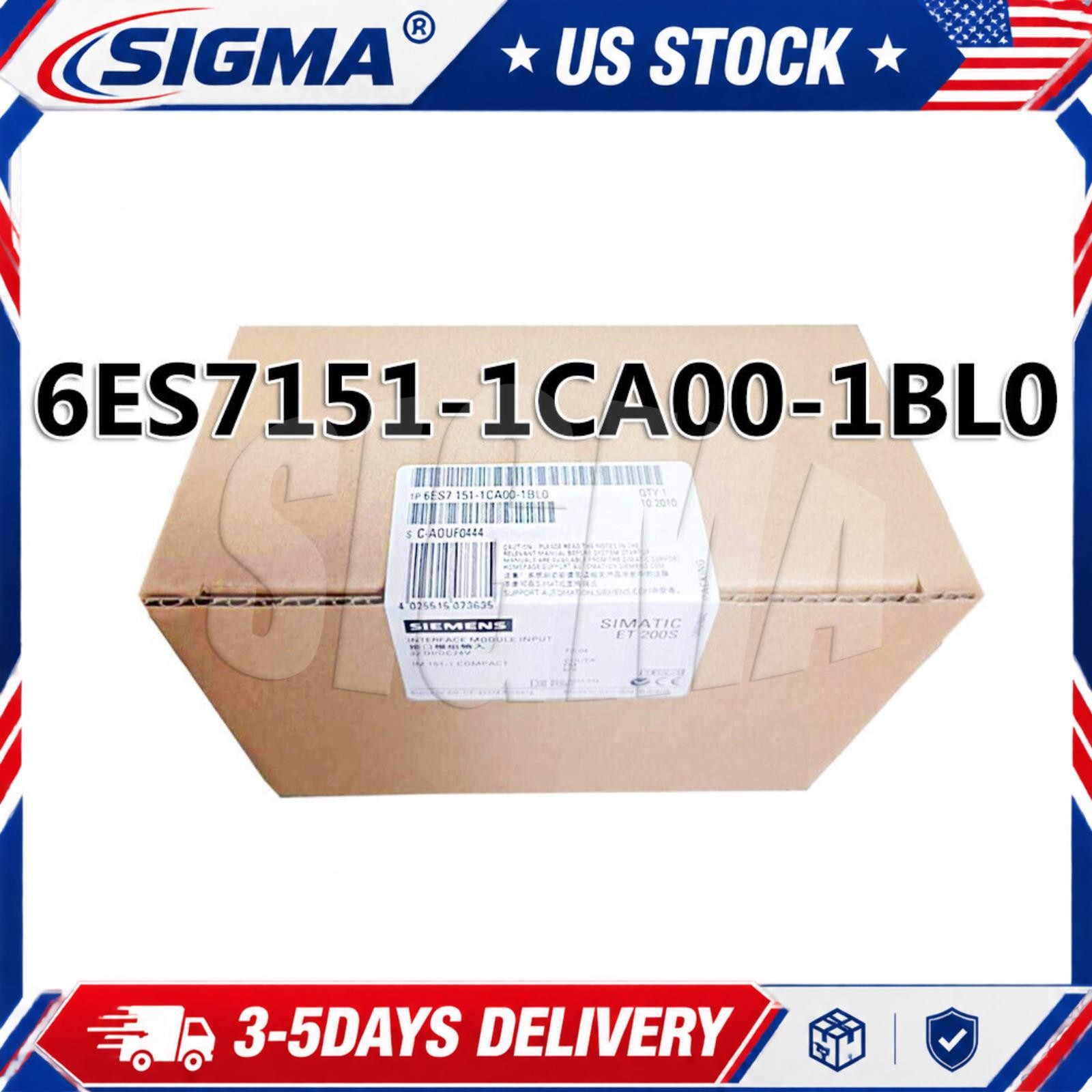 New Siemens ET 200S Compact 32DI STD 24 V DC 6ES7151-1CA00-1BL0 6ES71511CA001BL0