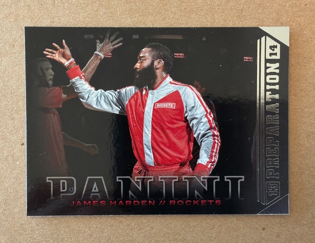 2013-14 Panini Preparation #18 James Harden Basketball Card
