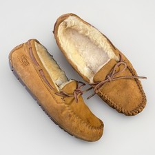 UGG Women's Dakota Chestnut Suede Slippers Moccasins 5612 Shoes Size 9