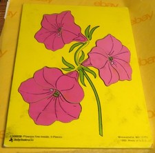 RARE Vintage Judy Company 1990 Wooden Puzzle ...