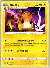 raichu pokemon card value 2022 V 045/172 Brilliant Stars - Ultra Rare GX GX 200 (You cant use more than 1 GX attack in a game.) Age Group Raichu Pokemon Cards Price Guide