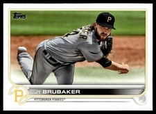 2022 Topps JT Brubaker Pittsburgh Pirates #556