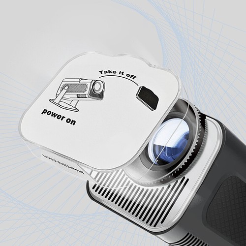 HY320/HY320 Mini Projector Lens Protection Cover Avoid Dust Protectionc Cap - Afbeelding 10 van 14