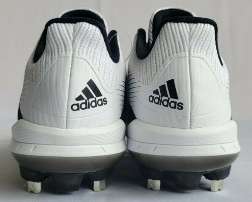 Men Sz 6.5 Black White Adidas Adizero Afterburner 6 Baseball Metal Cleats DB3433 - Picture 7 of 8