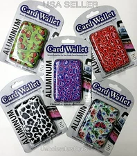 Aluminum Wallets Business ID Credit Card Holder Pocket Case