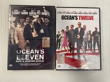 OCEAN'S ELEVEN + OCEAN'S TWELVE - 2 dvd nuovi sigillati