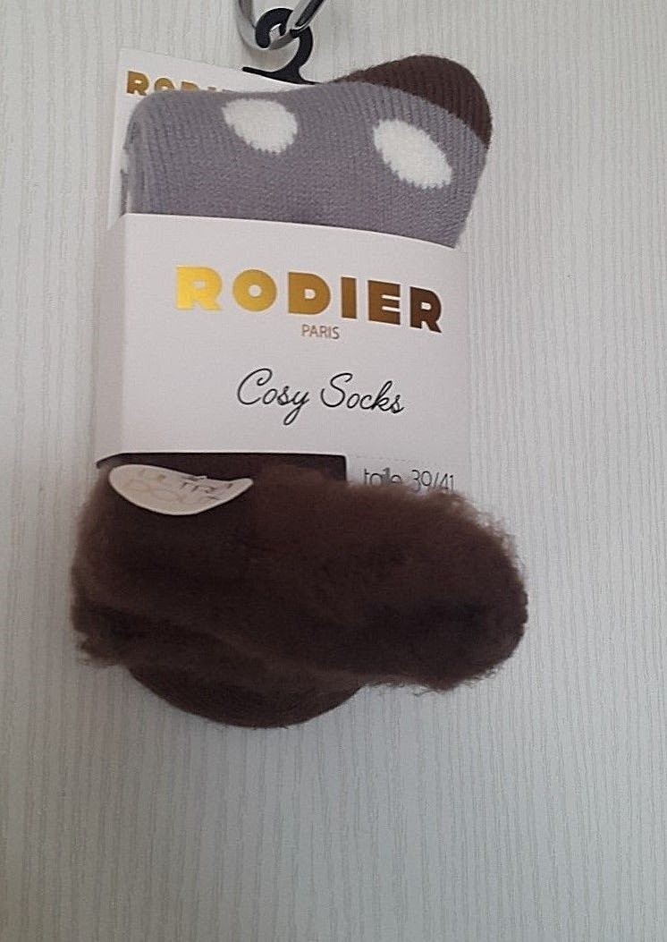 Paire De Chaussettes D'hiver Rodier Pour Femme - Taille 39-41, Acrylique, Neuves