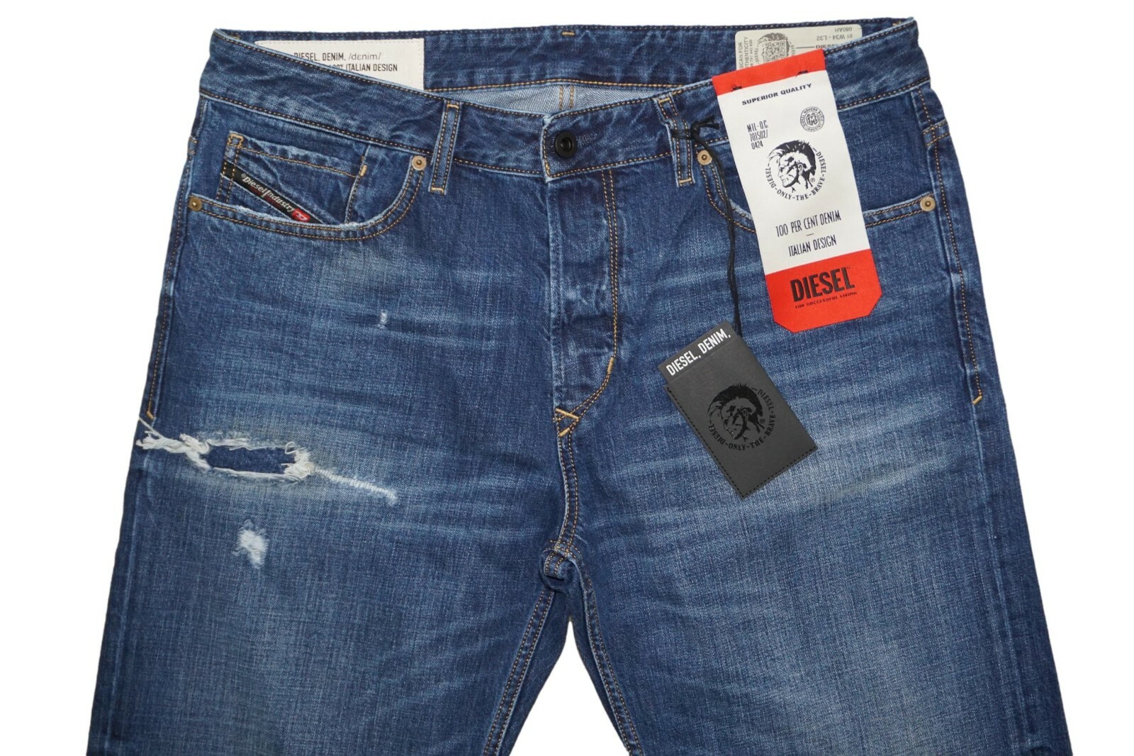 DIESEL D-KODECK 080AH JEANS REGULAR W34 L32 100% AUTHENTIC