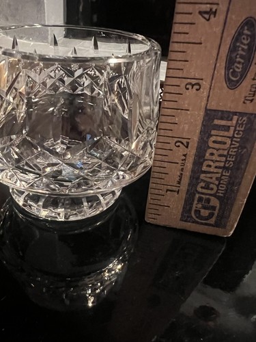 Waterford Crystal Lismore Footed Open Sugar Bowl - Gothic Mark - Picture 8 of 9