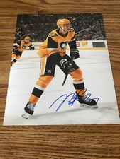 Nick Bjugstad Autographed 8x10 Photo Pittsburgh Penguins Panthers