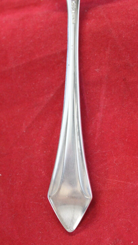 Dixie by Manchester 7-3/4" Aufschnitt Serviergabel "S" Mono (1920) ~46g - Bild 9 von 15