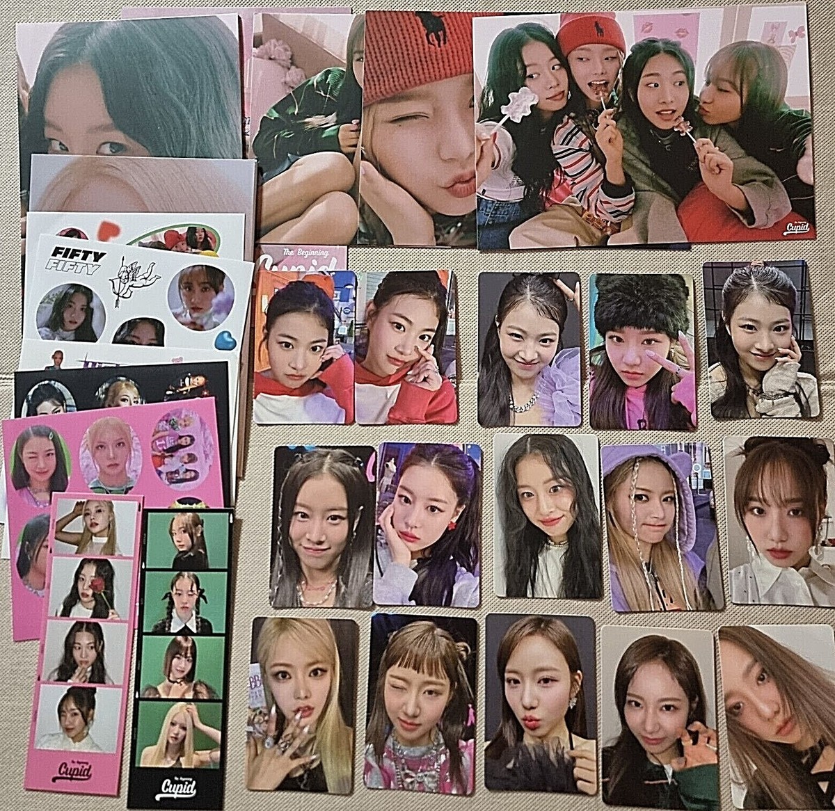 FIFTY FIFTY 1ST SINGLE ALBUM THE BEGINNING: CUPID ALBUM ORIGINAL