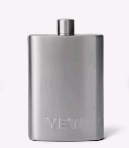 NEW YETI Stainless Steel Flask & Shot Glass Set w Case x4 RARE LIMITED SOLD OUT! - Picture 6 of 15