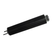 13 Inch Finned Radiator Coolant Overflow Tank Black Aluminum Universal