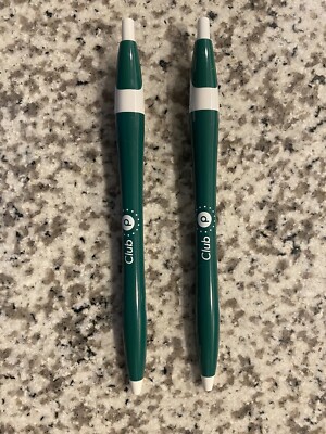 New Club Publix Click Green & White Pen Advertisement