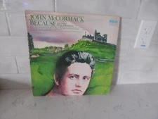 John McCormack: Because  12"   33 RPM   LP