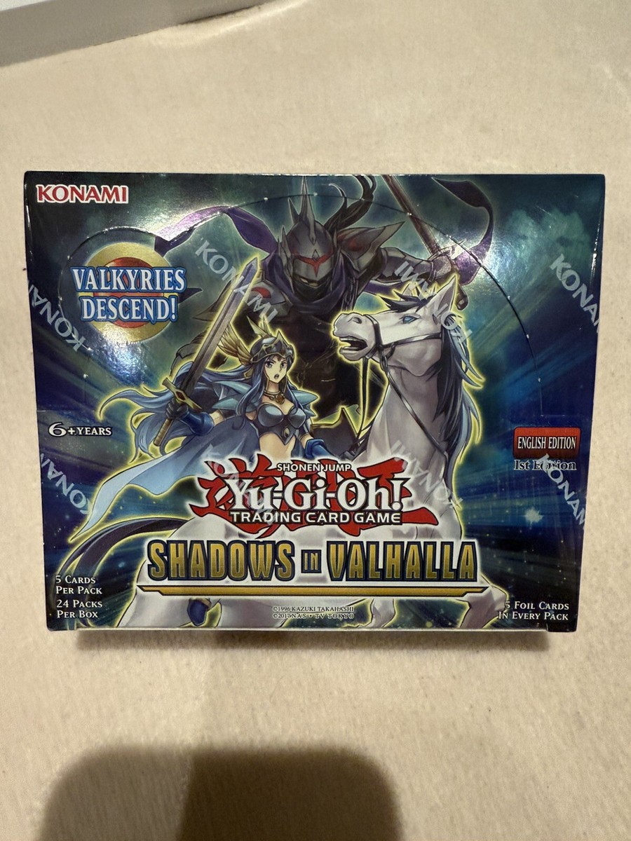Konami Yu-Gi-Oh TCG: Shadows Over Valhalla Factory Sealed Booster Box (24  Packs)