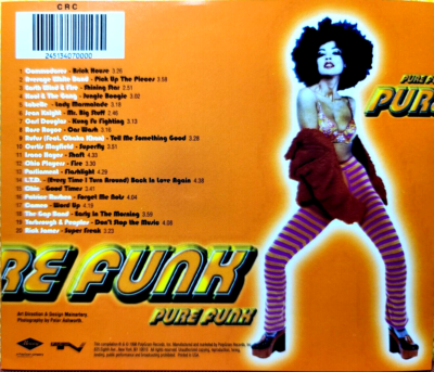 PURE FUNK VARIOUS ARTISTS CD EXCELLENT / MINT CONDITION / FREE