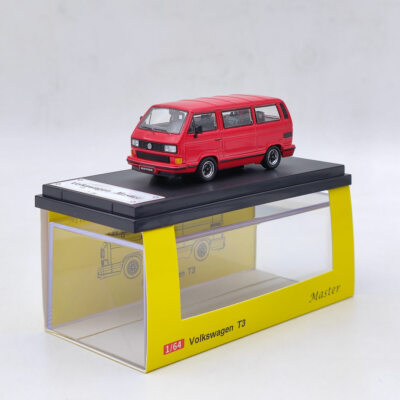 MASTER B32 VW T3 Multivan 1985 Van Diecast Toy Car Model Gift 1:64 Scale EUR 34,68 - FR