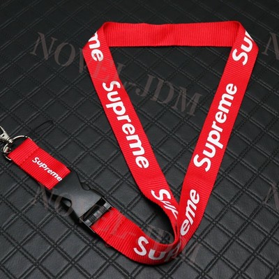 RED Lanyard Cell Phone Office Keychain 
