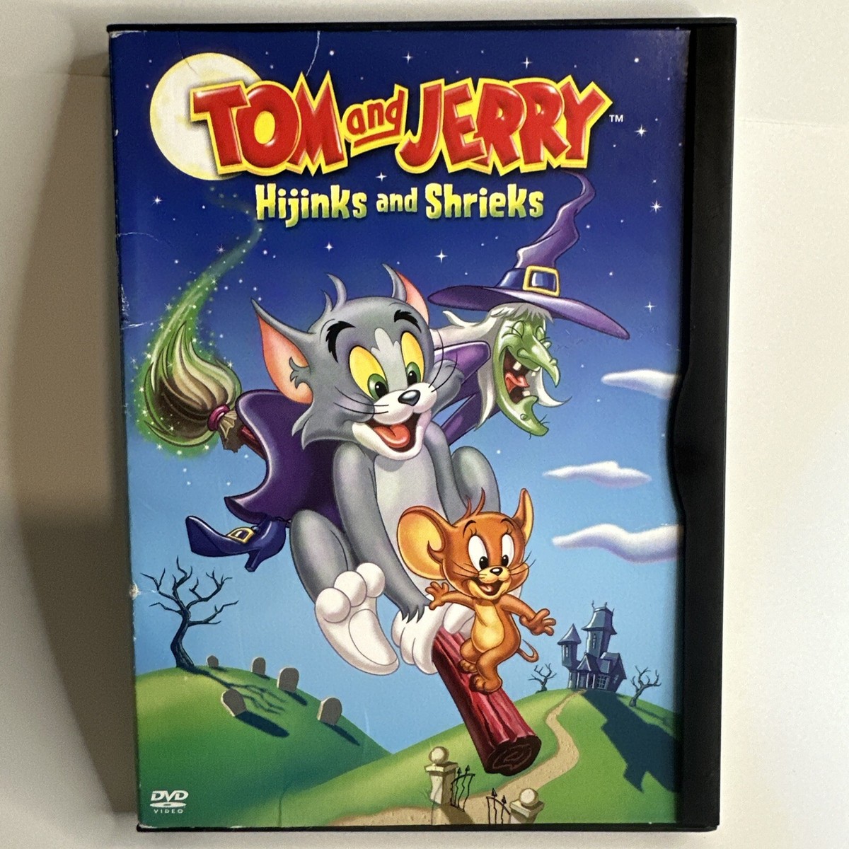Tom and Jerry DVD Hijinks & Shrieks Halloween Cartoon Kids Show