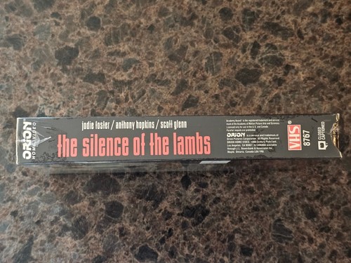BRAND NEW The Silence Of The Lambs (VHS; 1991) Anthony Hopkins RARE Sealed OOP - Picture 3 of 6