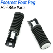 Pair Rear Footrest Foot Pegs Pedal For Baja For Suzuki Prince Mini Bike