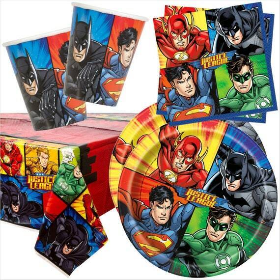 JUSTICE LEAGUE DC Comics Portland Mall Heroes Supplies Tablewar Ranking TOP19 Party Birthday