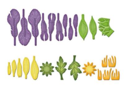 Stanzschablone Blumen Create a Flower, D-Lites, Spellbinders Shapeabilities S2