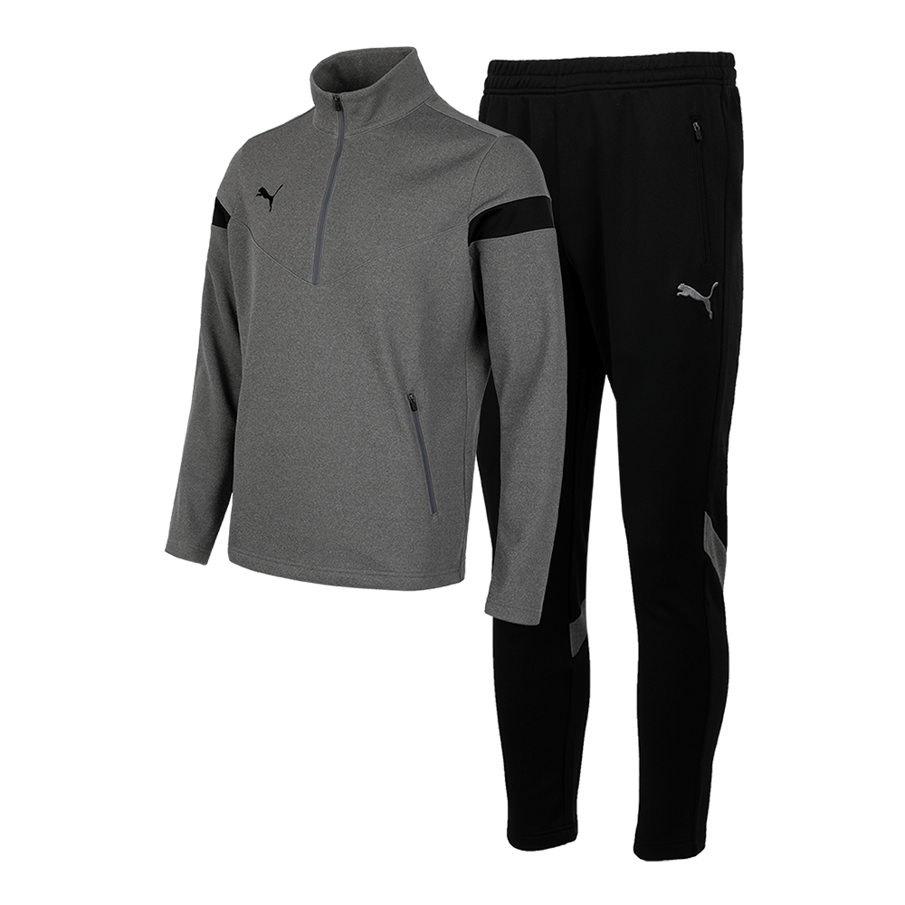 Puma Fleece Training Suit 93351202 Sports Gym Track Pants Jacket Set