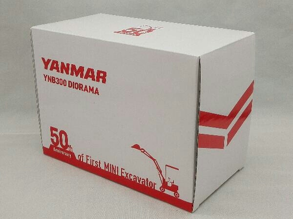Yanmar 50th Anniversary YNB300 Diorama First MINI Excavator
