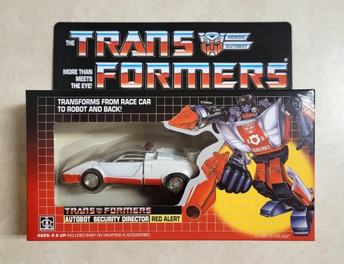 TRANSFORMERS G1 AUTOBOT RED ALERT MISB US SELLER RARE! CAR TOY ROBOT - Picture 1 of 3