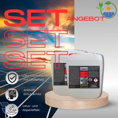 PRONURI 2x 5L Versiegelung Solar Photovoltaikanlagen Solarpanel Photovoltaikpanel Schutz