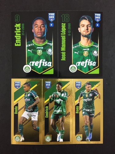 Endrick RC Rookie Lot 2 Sticker Panini Fifa 365 2023 2024 (24) #49 #50 ...