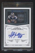 2011 NATIONAL TREASURES MARSHALL FAULK CENTURY 1/1 AUTOGRAPH MASTERPIECE  HOF RB