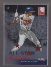 2002 Donruss Elite All-Star Salutes Braves Baseball Card #13 Andruw Jones /2000