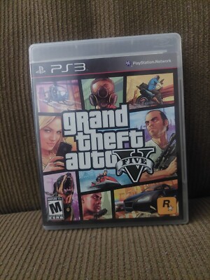 Grand Theft Auto V  Sony PlayStation 3 PS3 Complete CIB Map Included