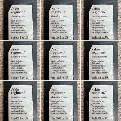 9 x Skin Regimen Cleansing Cream 2ml/0.06 fl oz Each Sample