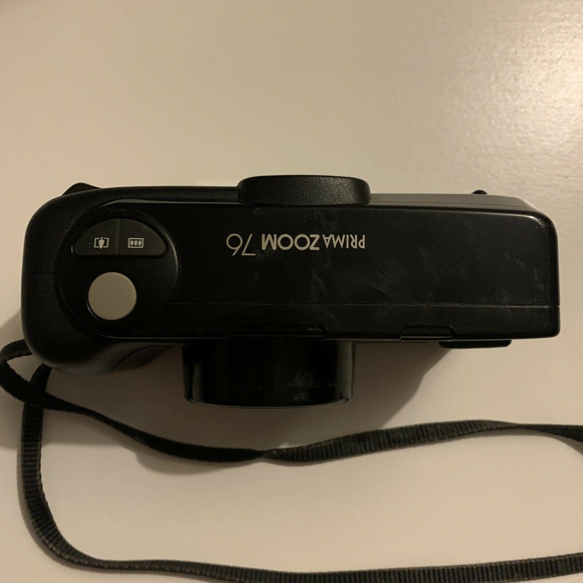 Canon Prima Zoom 76 Film Camera *For Parts Or Repair Only - Broken