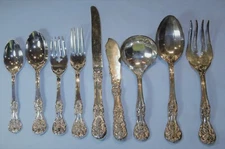 INTERNATIONAL SILVER F.B. Rogers 'French Rose' Silver Plated Flatware